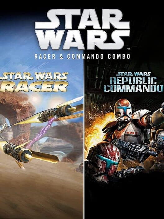 Обложка Star Wars Racer and Commando Combo