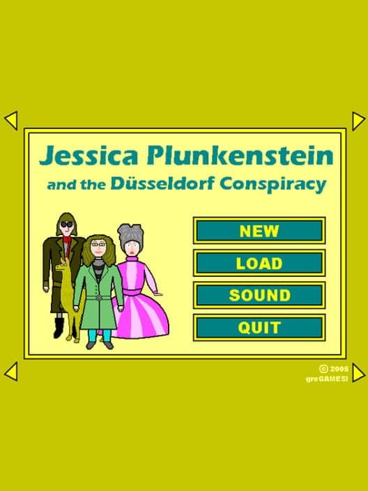 Обложка Jessica Plunkenstein and the Dusseldorf Conspiracy