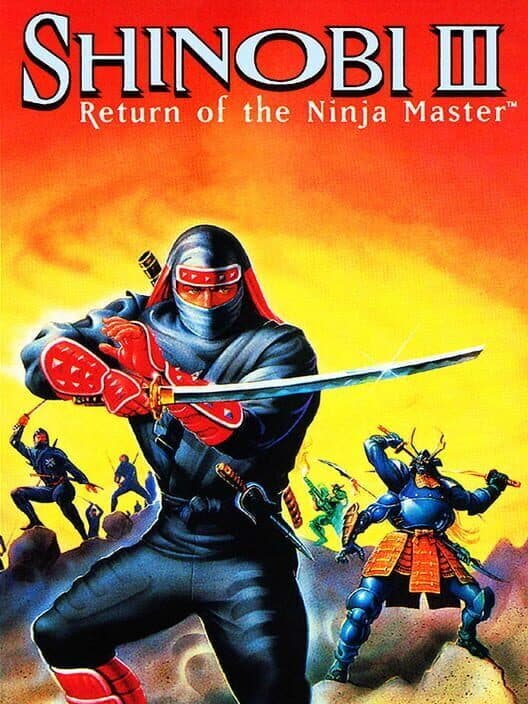 Обложка 3D Shinobi III: Return of the Ninja Master