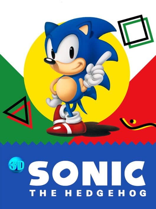 Обложка 3D Sonic the Hedgehog