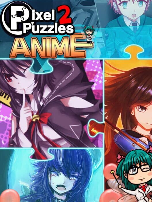 Обложка Pixel Puzzles 2: Anime
