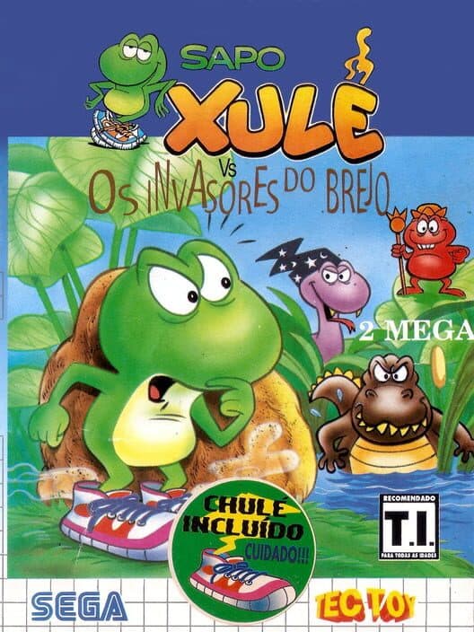 Обложка Sapo Xulé vs. Os Invasores do Brejo