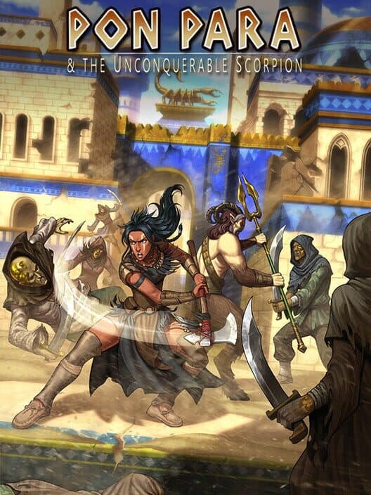 Обложка Pon Para and the Unconquerable Scorpion