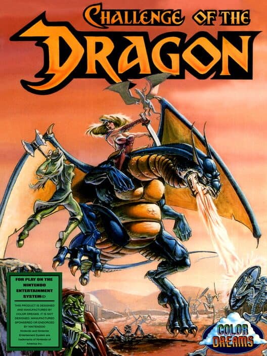 Обложка Challenge of the Dragon