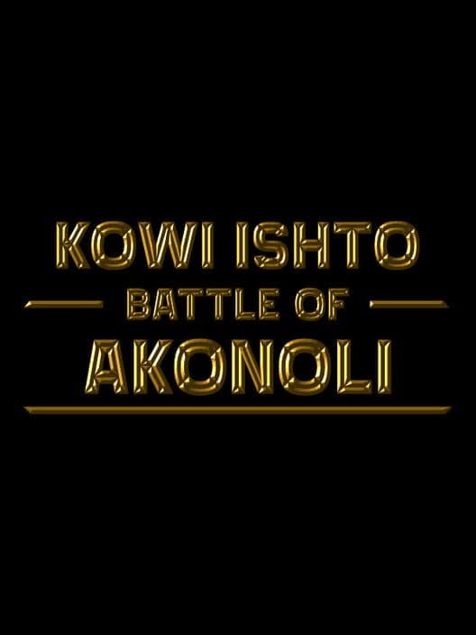 Обложка Kowi Ishto: Battle of Akonoli