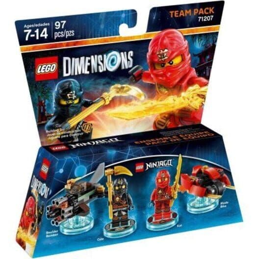 Обложка LEGO Dimensions: Ninjago Team Pack