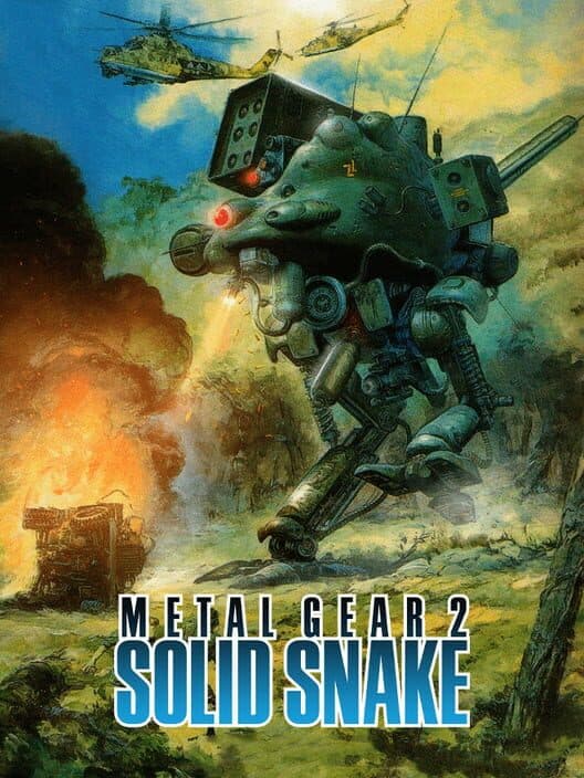 Обложка Metal Gear 2: Solid Snake