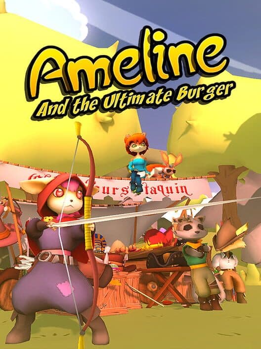 Обложка Ameline and the Ultimate Burger