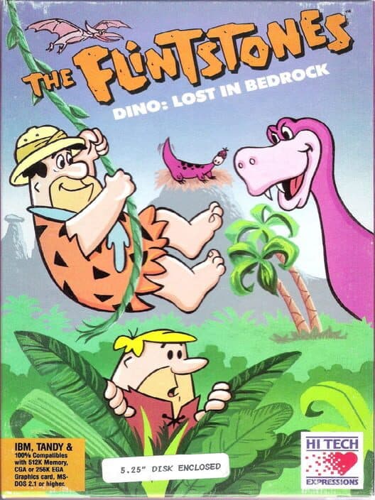 Обложка The Flintstones: Dino - Lost in Bedrock