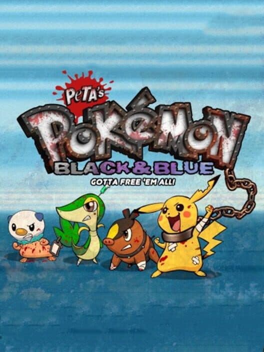 Обложка PETA's Pokémon Black & Blue