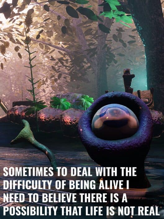 Обложка Sometimes to Deal With the Difficulty of Being Alive I Need to Believe There Is a Possibility That Life Is Not Real