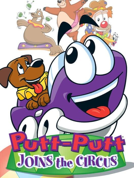 Обложка Putt-Putt Joins the Circus