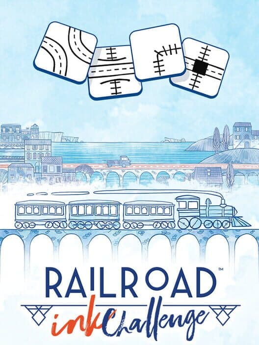 Обложка Railroad Ink Challenge