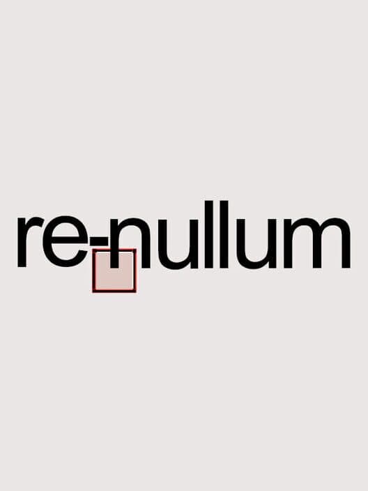 Обложка Re-Nullum