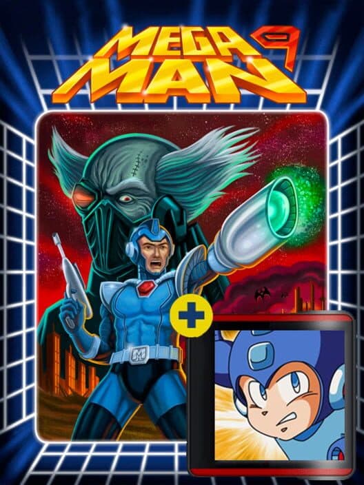 Обложка Mega Man 9: Superhero Mode