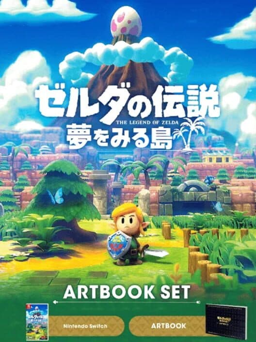 Обложка The Legend of Zelda: Link's Awakening - Artbook Set