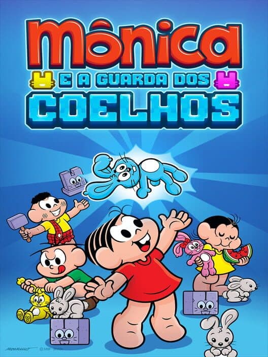 Обложка Mônica e a Guarda dos Coelhos