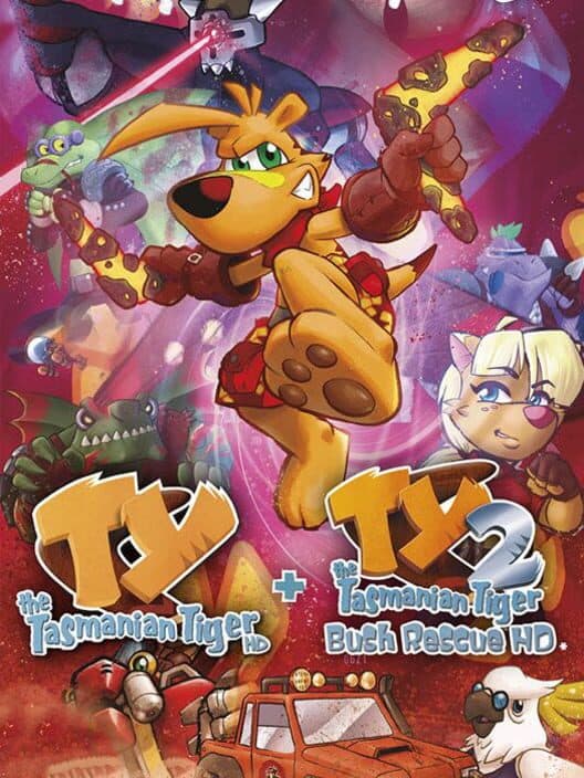 Обложка TY the Tasmanian Tiger HD + TY the Tasmanian Tiger 2: Bush Rescue HD Bundle