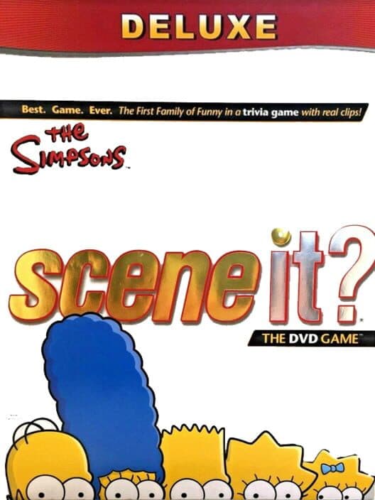 Обложка Scene it? The Simpsons: Deluxe Edition