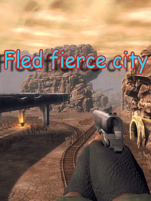 Обложка Fled fierce city