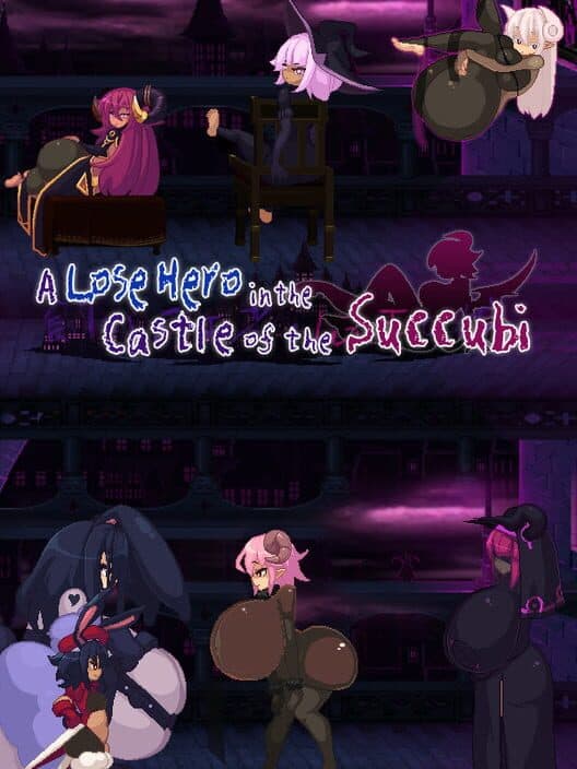 Обложка A Lose Hero in the Castle of the Succubi