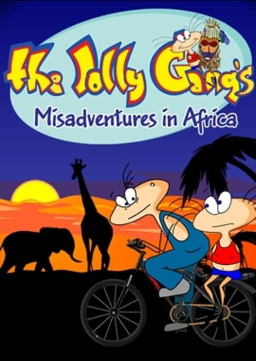 Обложка The Jolly Gang's Misadventures in Africa