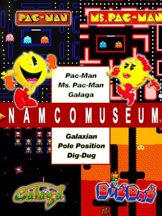 Обложка Namco Museum