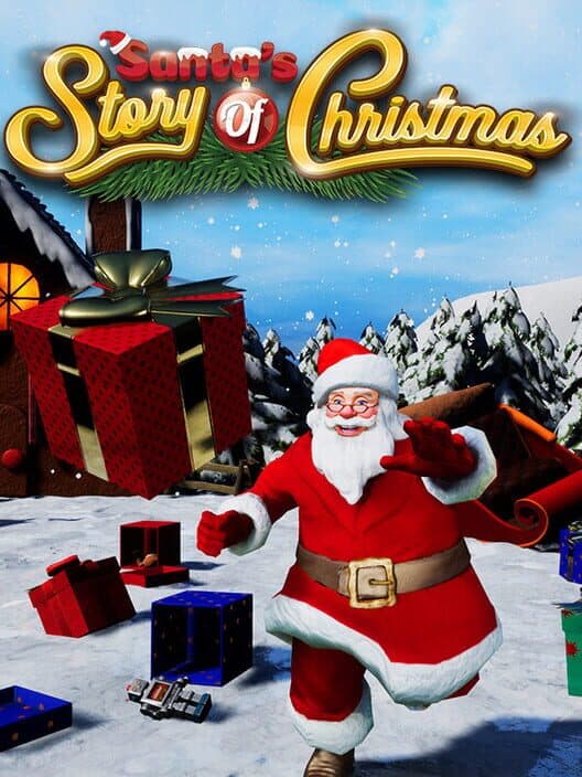 Обложка Santa's Story of Christmas