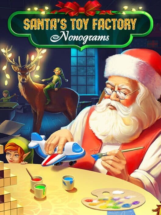 Обложка Santa's Toy Factory Nonograms
