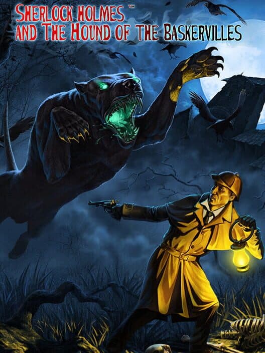 Обложка Sherlock Holmes and The Hound of The Baskervilles