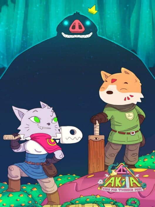 Обложка Akita: King Pig Thinks Pink
