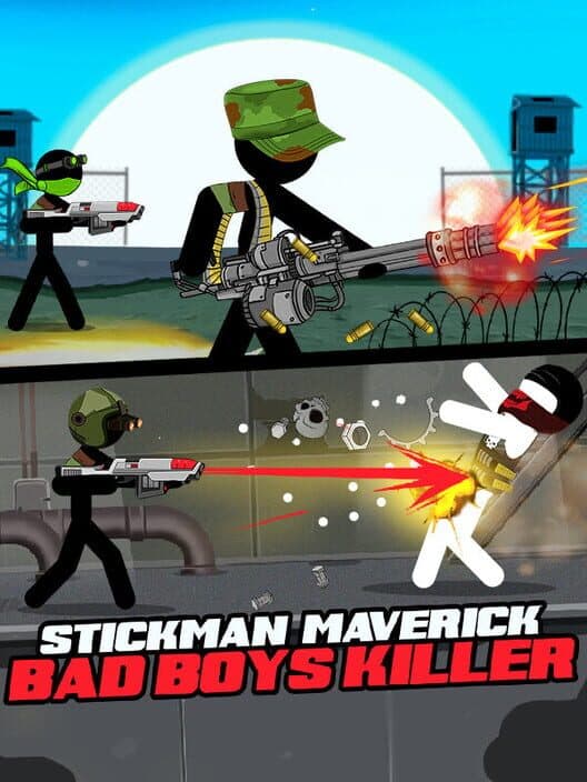 Обложка Stickman Maverick : Bad Boys Killer