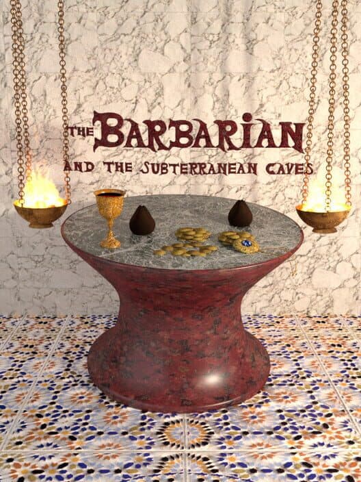 Обложка The Barbarian and the Subterranean Caves