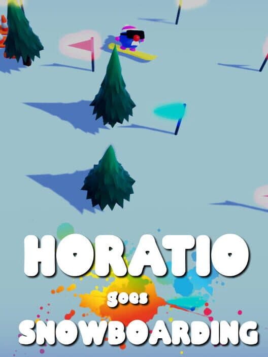 Обложка Horatio Goes Snowboarding
