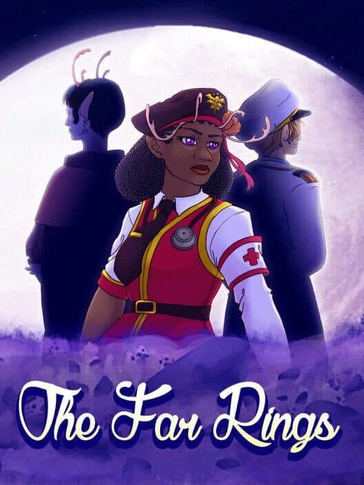 Обложка The Far Rings: A Space Opera Visual Novella