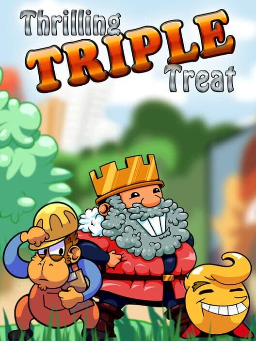 Обложка Thrilling Triple Treat