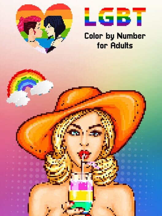 Обложка LGBT Color by Number for Adults