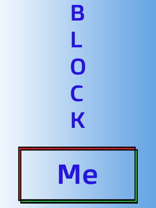 Обложка Block Me.