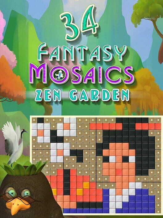 Обложка Fantasy Mosaics 34: Zen Garden