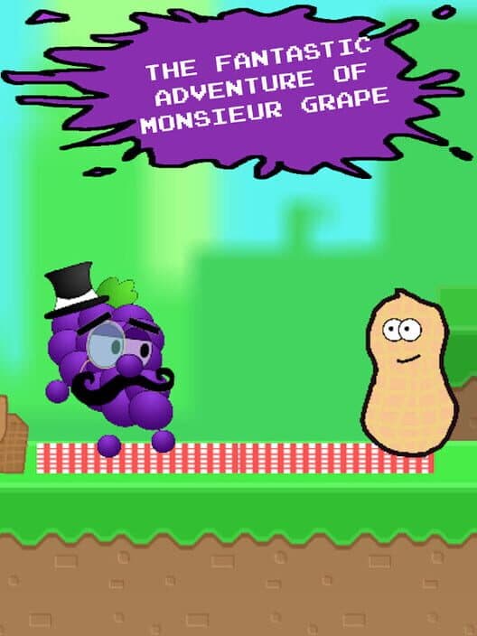 Обложка The Fantastic Adventure of Monsieur Grape