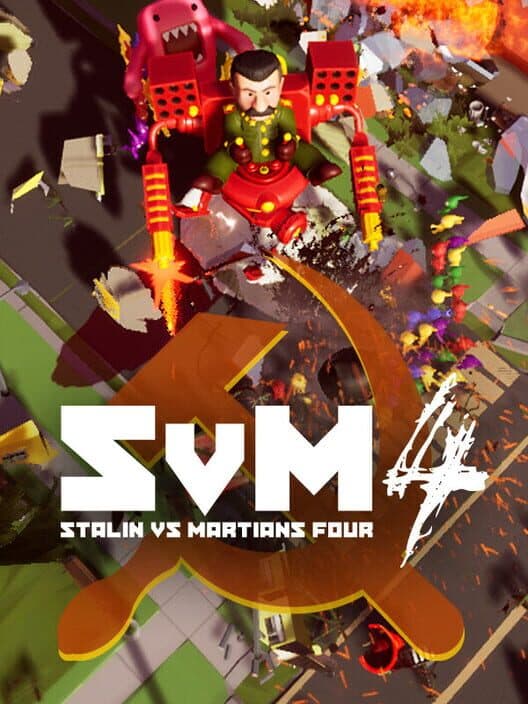 Обложка Stalin vs. Martians 4