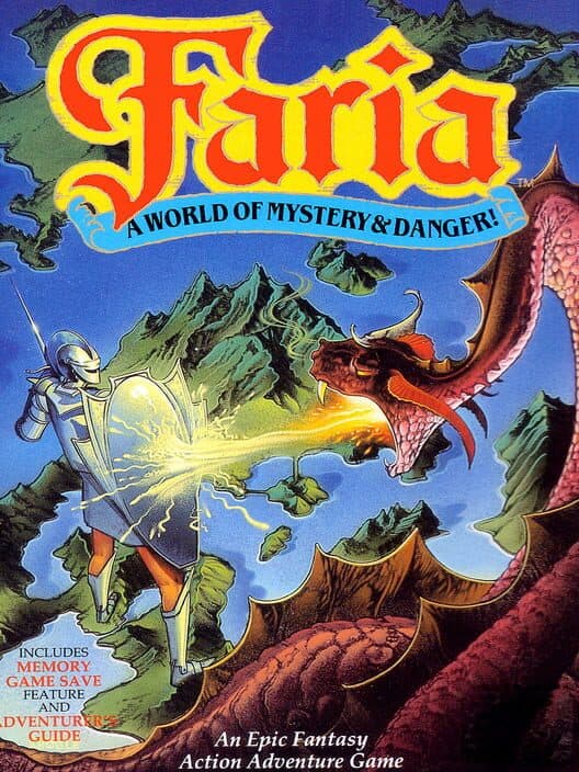 Обложка Faria: A World of Mystery and Danger!