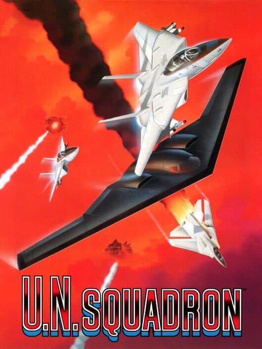 Обложка U.N. Squadron