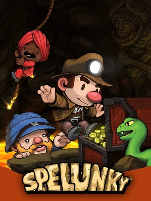 Обложка Spelunky