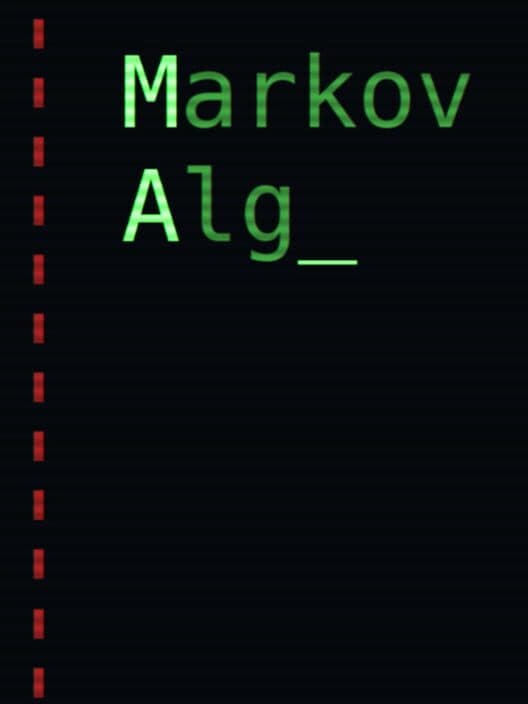Обложка Markov Alg