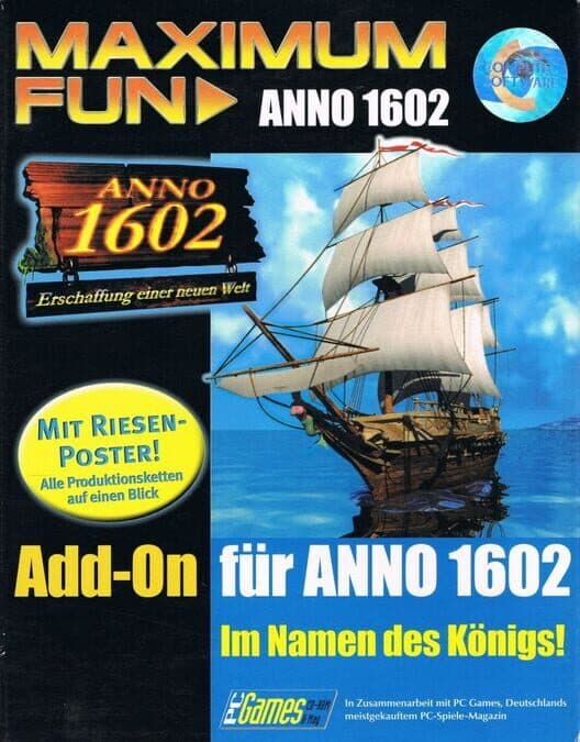 Обложка Anno 1602: Erschaffung einer Neuen Welt - Im Namen des Königs