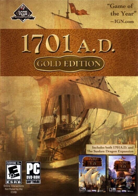 Обложка Anno 1701 A.D.: Gold Edition