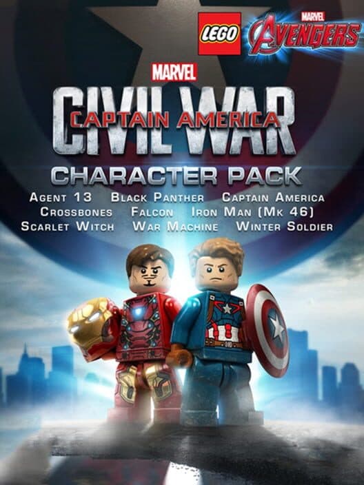 Обложка LEGO Marvel's Avengers: Marvel's Captain America - Civil War Character Pack