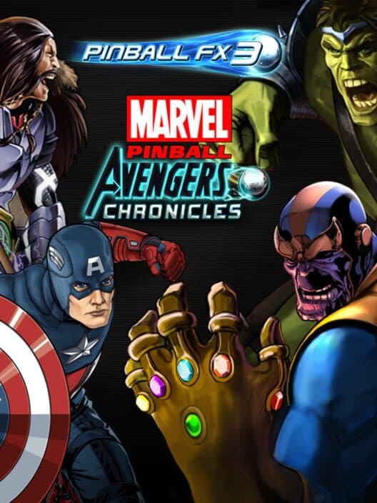 Обложка Pinball FX3: Marvel Pinball - Avengers Chronicles