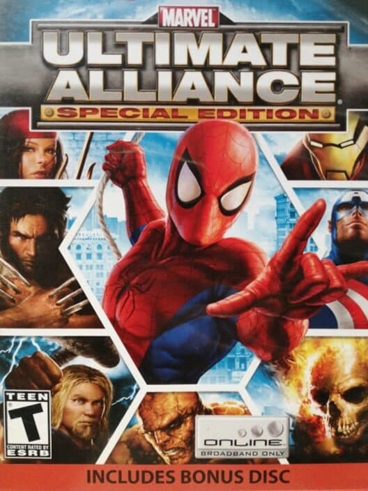 Обложка Marvel: Ultimate Alliance - Special Edition